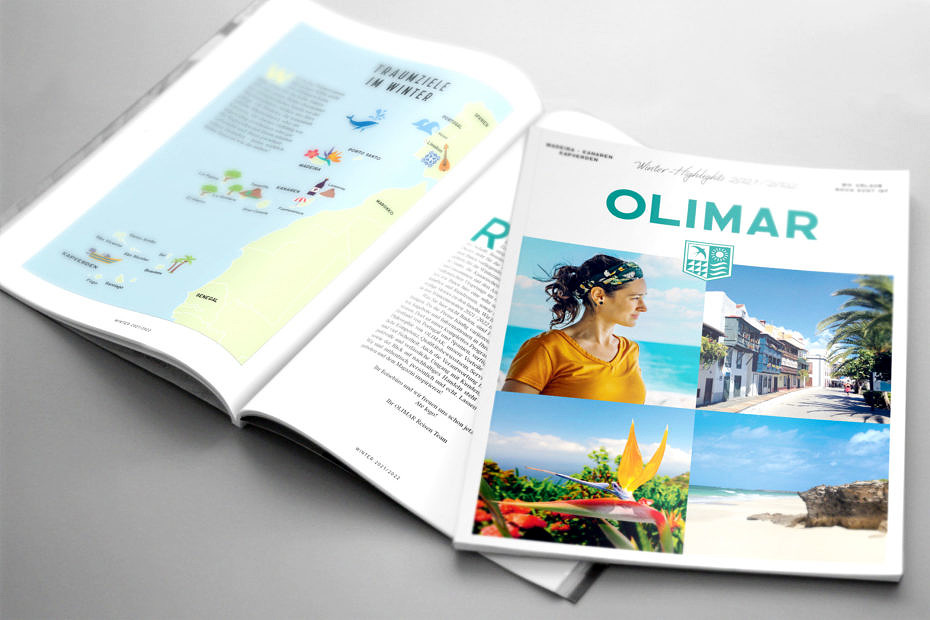 Neuer OLIMAR Magalog Winter-Highlights 2021/22